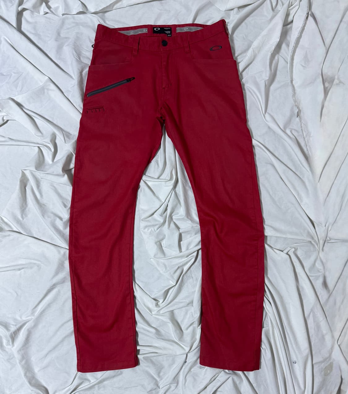 오클리 스컬 자수 스트레치 팬츠 상품이미지1