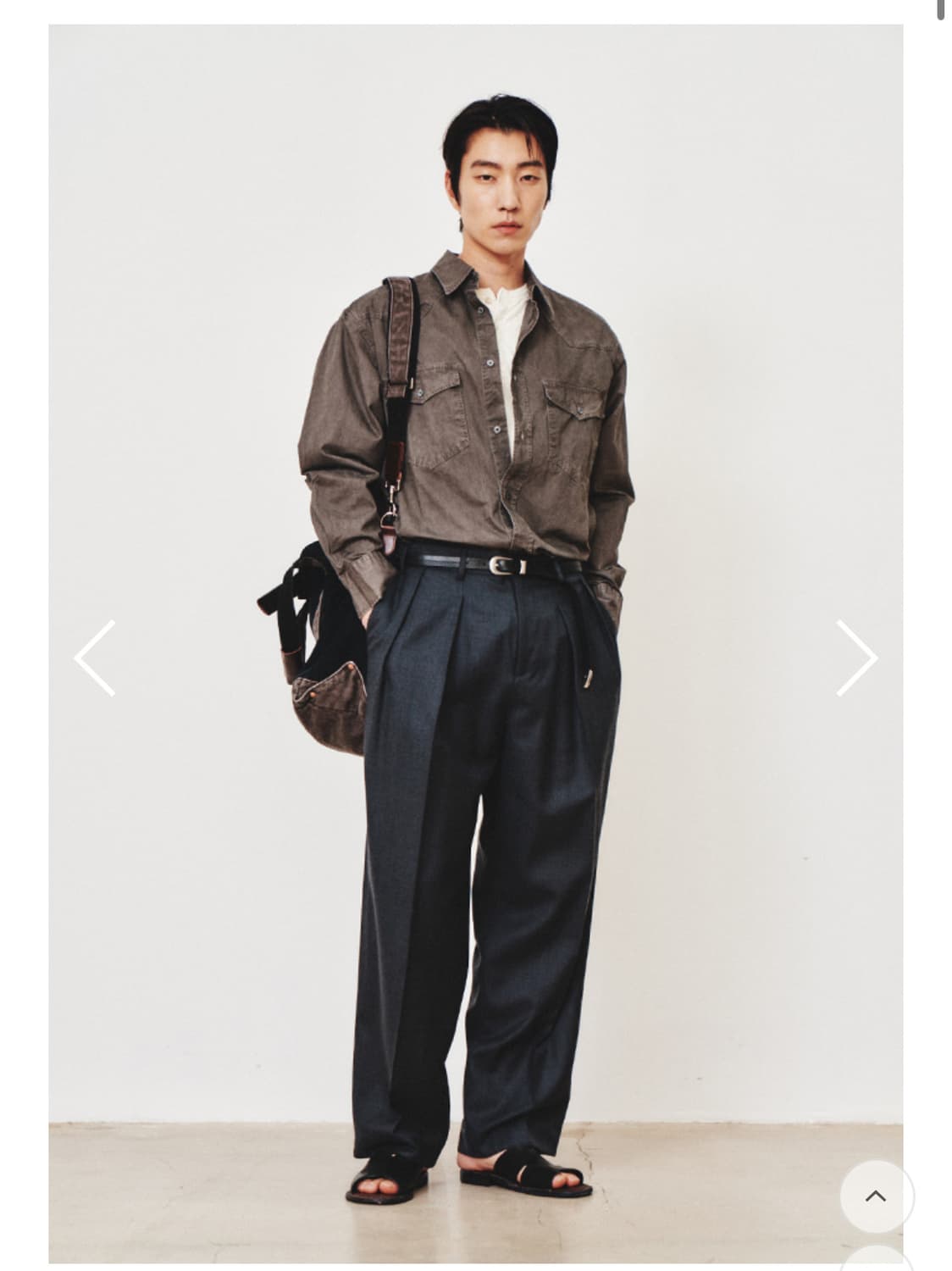 아트이프액스 washed western shirt 웨스턴셔츠 L 상품이미지2