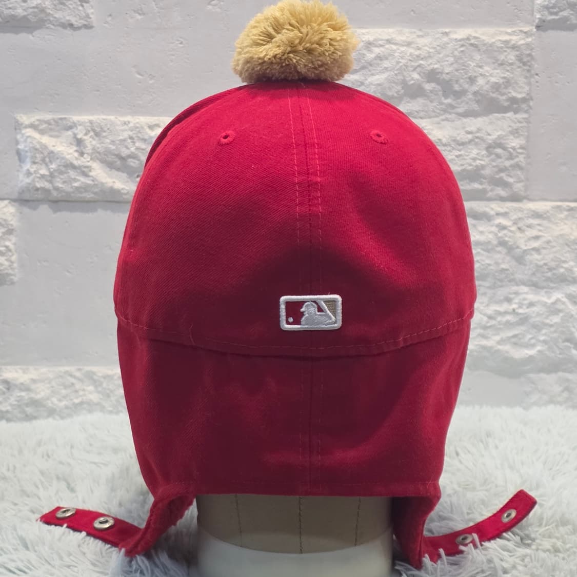 L9-2:뉴에라 59FIFTY 신시내티 레즈 윈터이어플랩 볼캡 7 3/8 상품이미지6