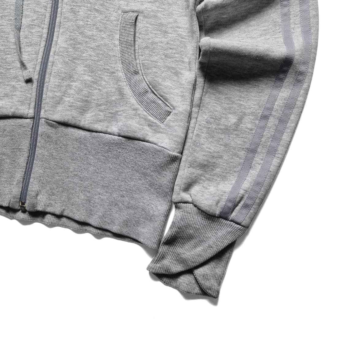 [95] 아디다스 빅로고 후드집업 그레이 민트 상품이미지7