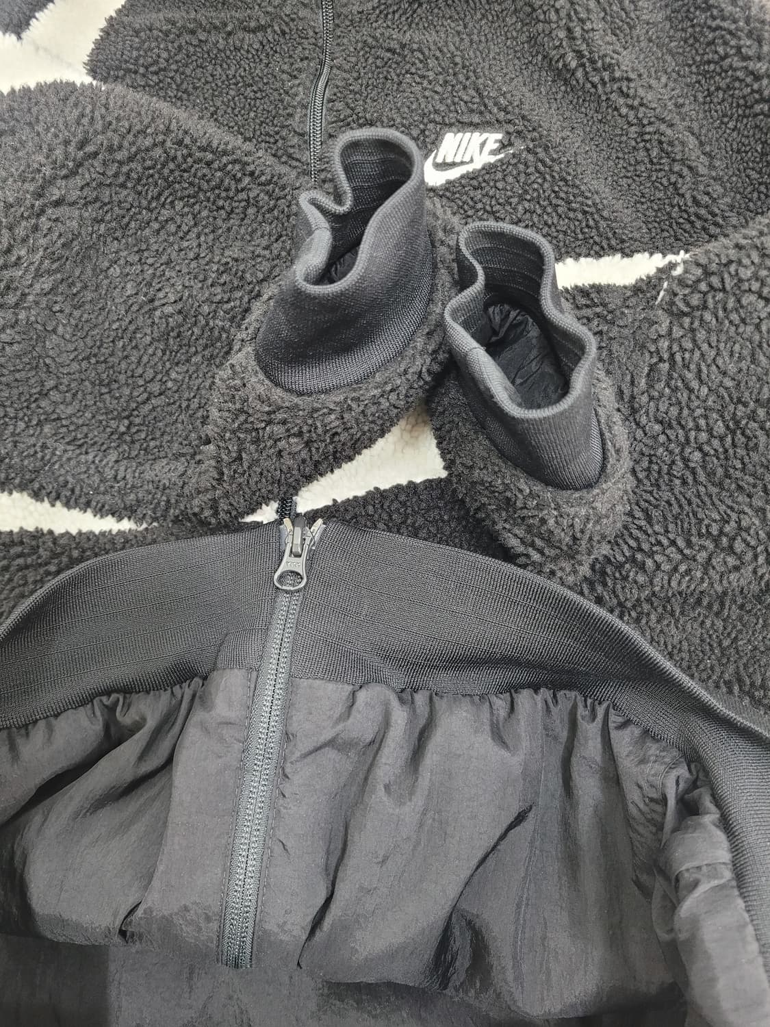 NIKE 2021년 나이키 후리스 리버시블 풀집업 재킷 / 남 M
 상품이미지7