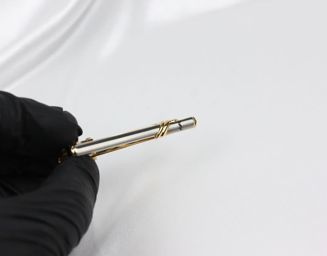 입생로랑 A등급 5.1cm 남자 명품 넥타이핀 빈티지 상품이미지5