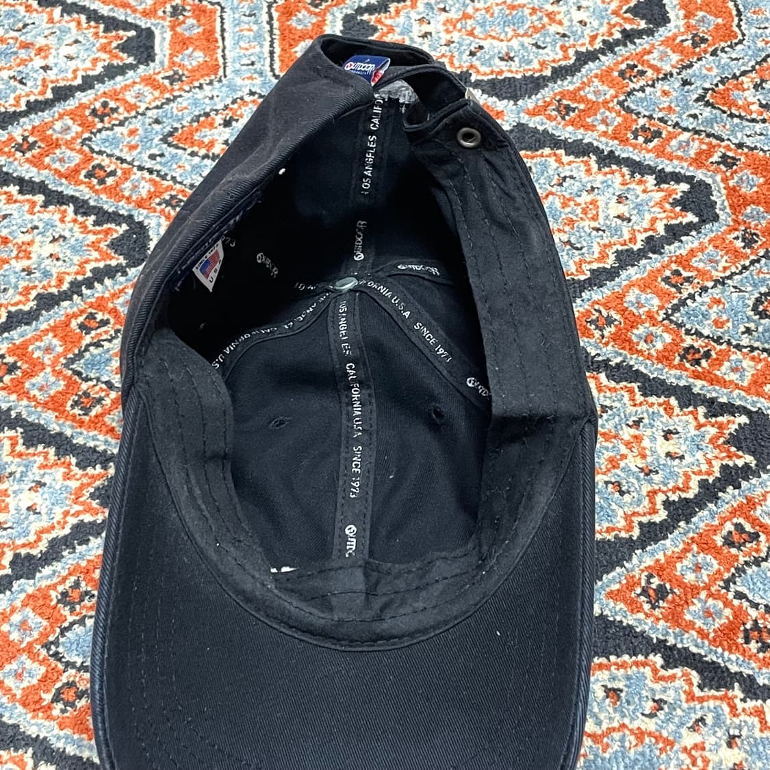 아웃도어 블랙 볼캡 모자  상품이미지2