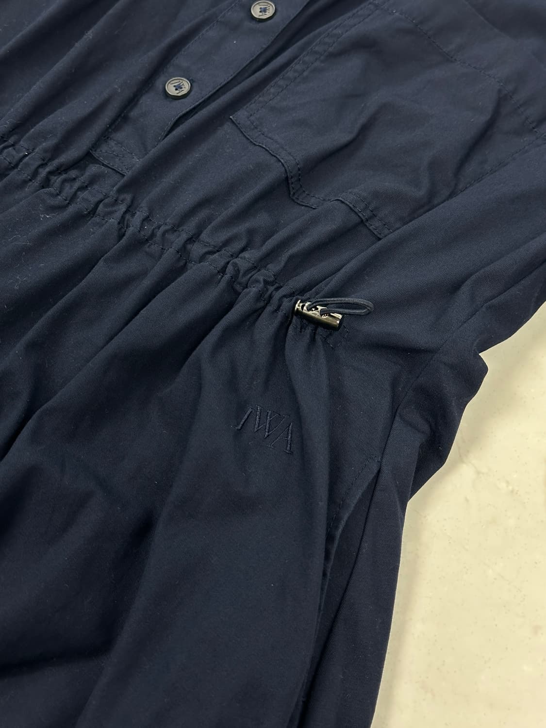 (S size)유니클로 JW앤더슨 코튼 개더 원피스 상품이미지4