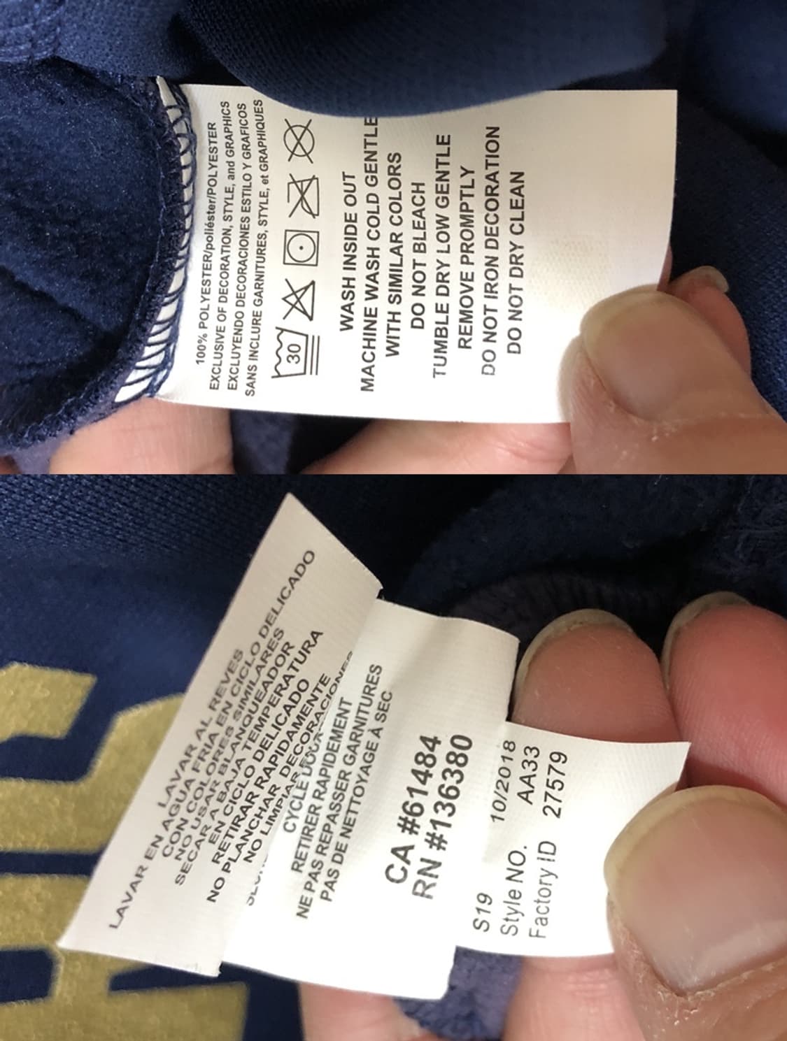 MLB 마제스틱 밀워키브루워스 어센틱 후드티셔츠 L 상품이미지7