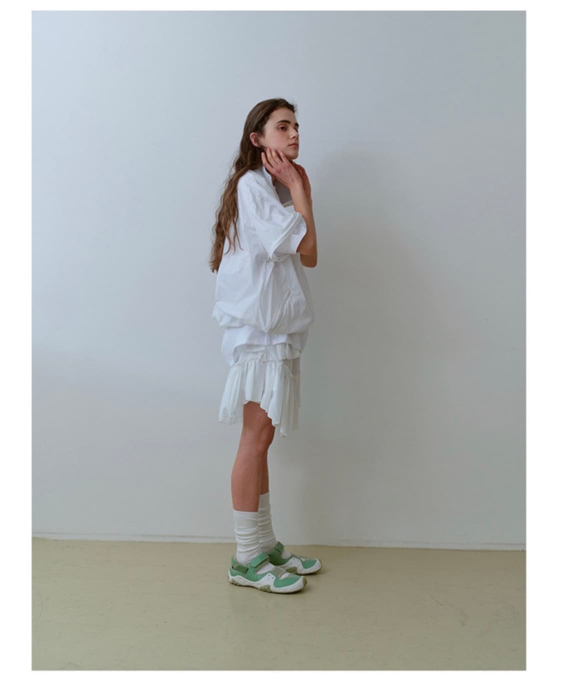 노컨텐츠 스커트 23ss 상품이미지3