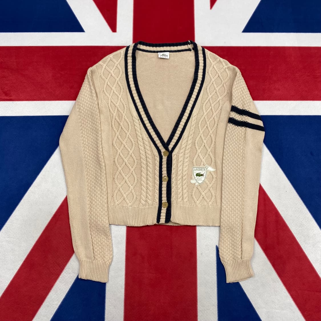 라코스테 가디건 여성 100 상품이미지1