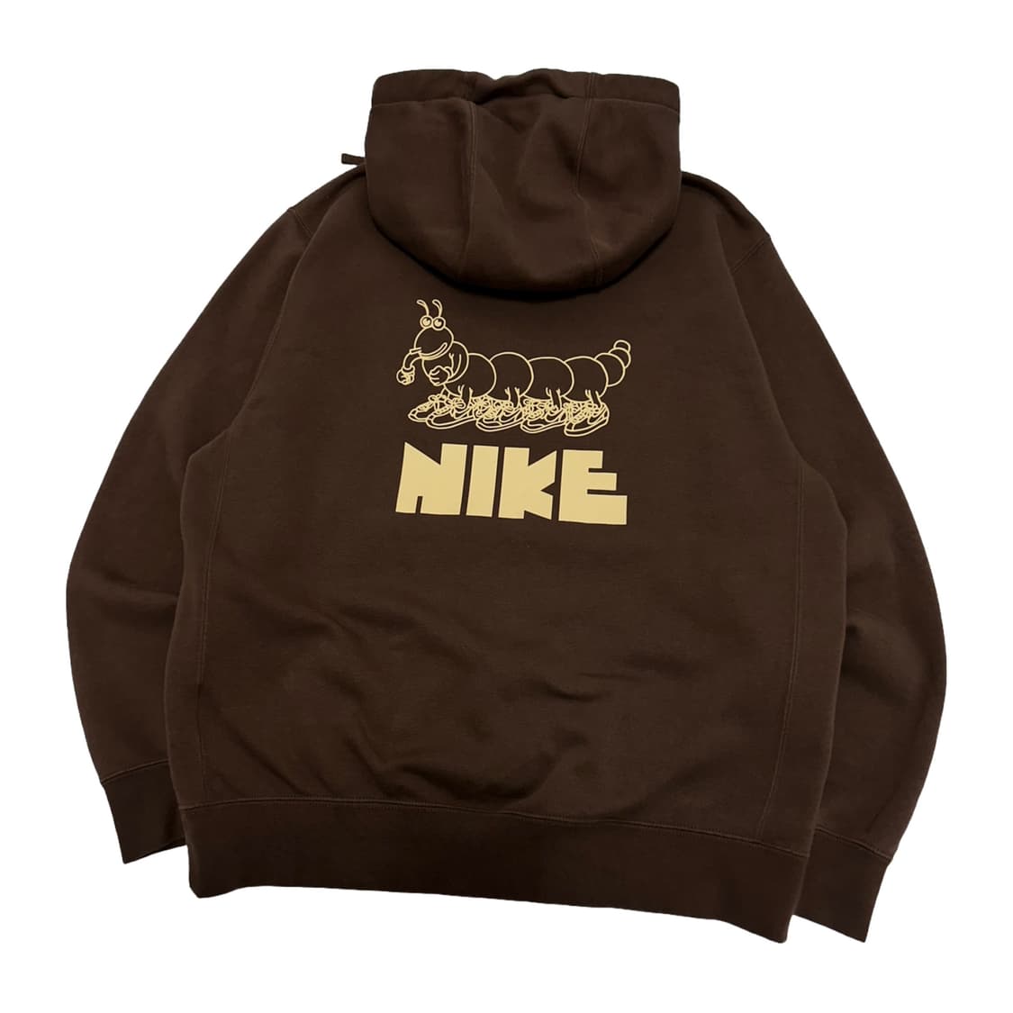 나이키 스우시 백로고 풀오버 후드티 (브라운) 상품이미지1