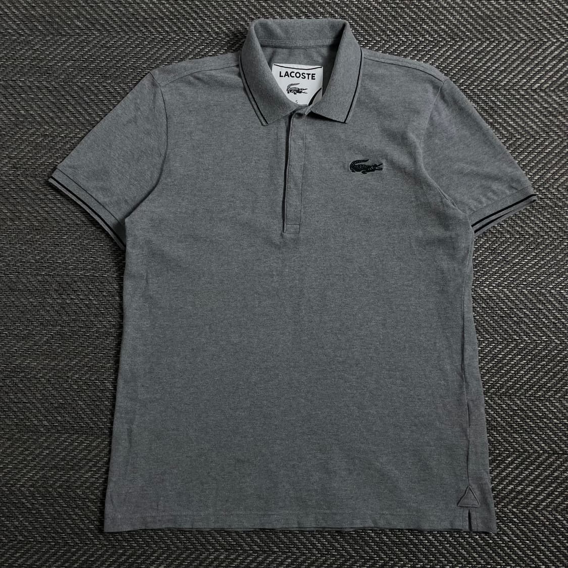 라코스테 자수로고 미니멀 피케이 티셔츠o 4303 상품이미지1