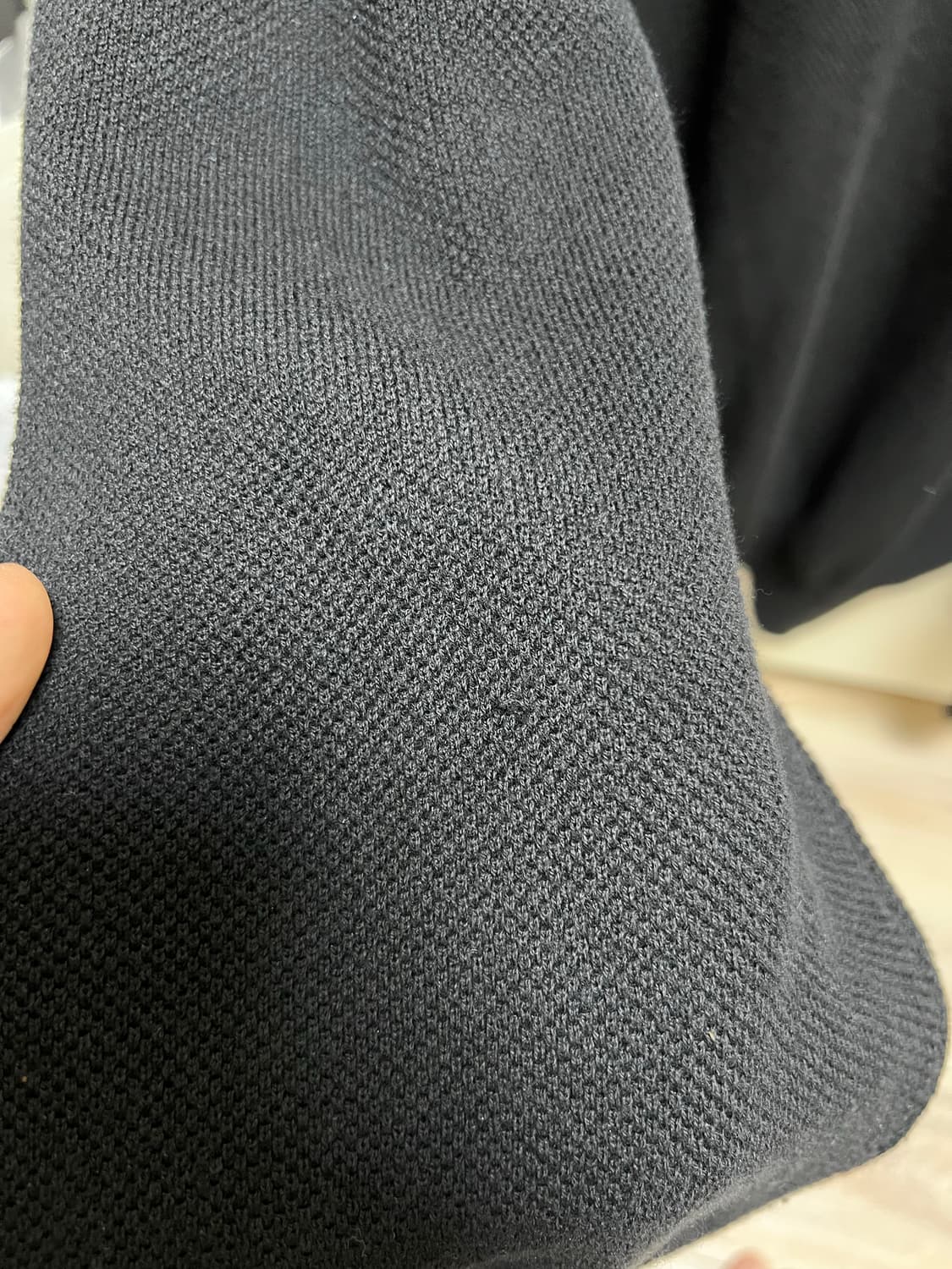 (3)어나더오피스 블랙 니트 가디건  상품이미지4