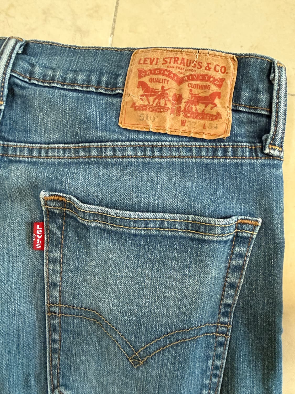 Levi’s 510 스키니 핏 데님 상품이미지3