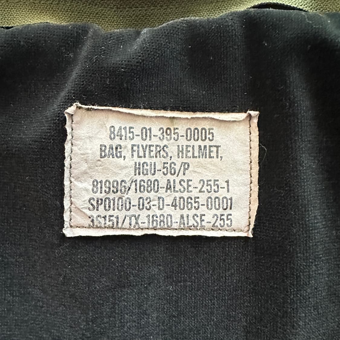 00s 오리지널 미군 HGU-56/P 파일럿 헬멧백 우드랜드 상품이미지7