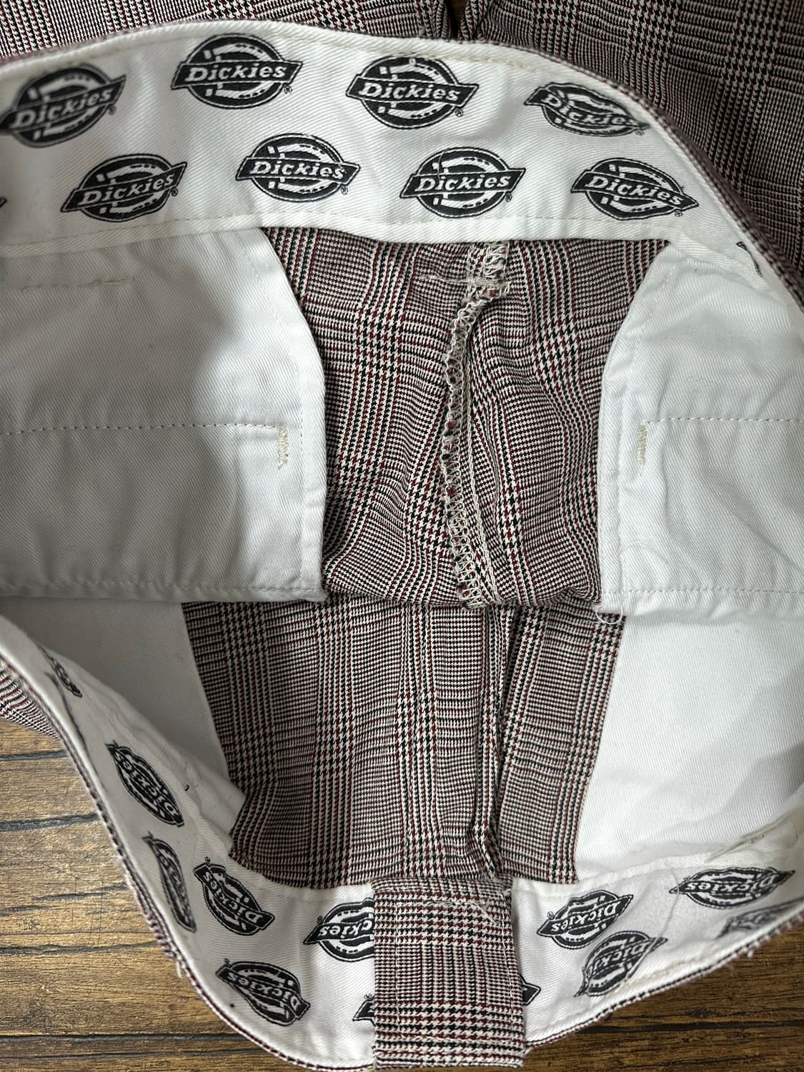 Dickies 체크 면바지 32사이즈 올드스쿨 빈티지 상품이미지7