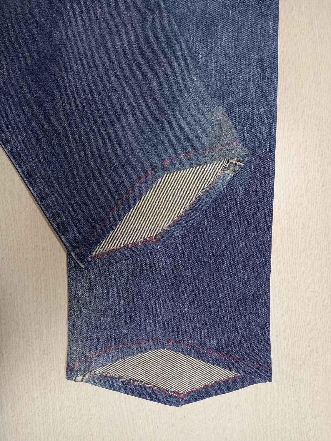 28 빈티지 리바이스OT222 오렌지탭 리오셀25% 일자진 28-931 상품이미지6