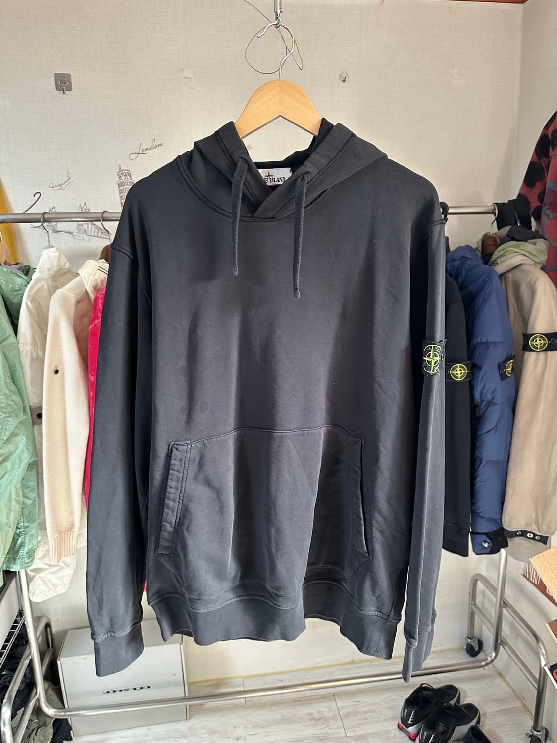 스톤아일랜드 후디티 xxl 상품이미지1