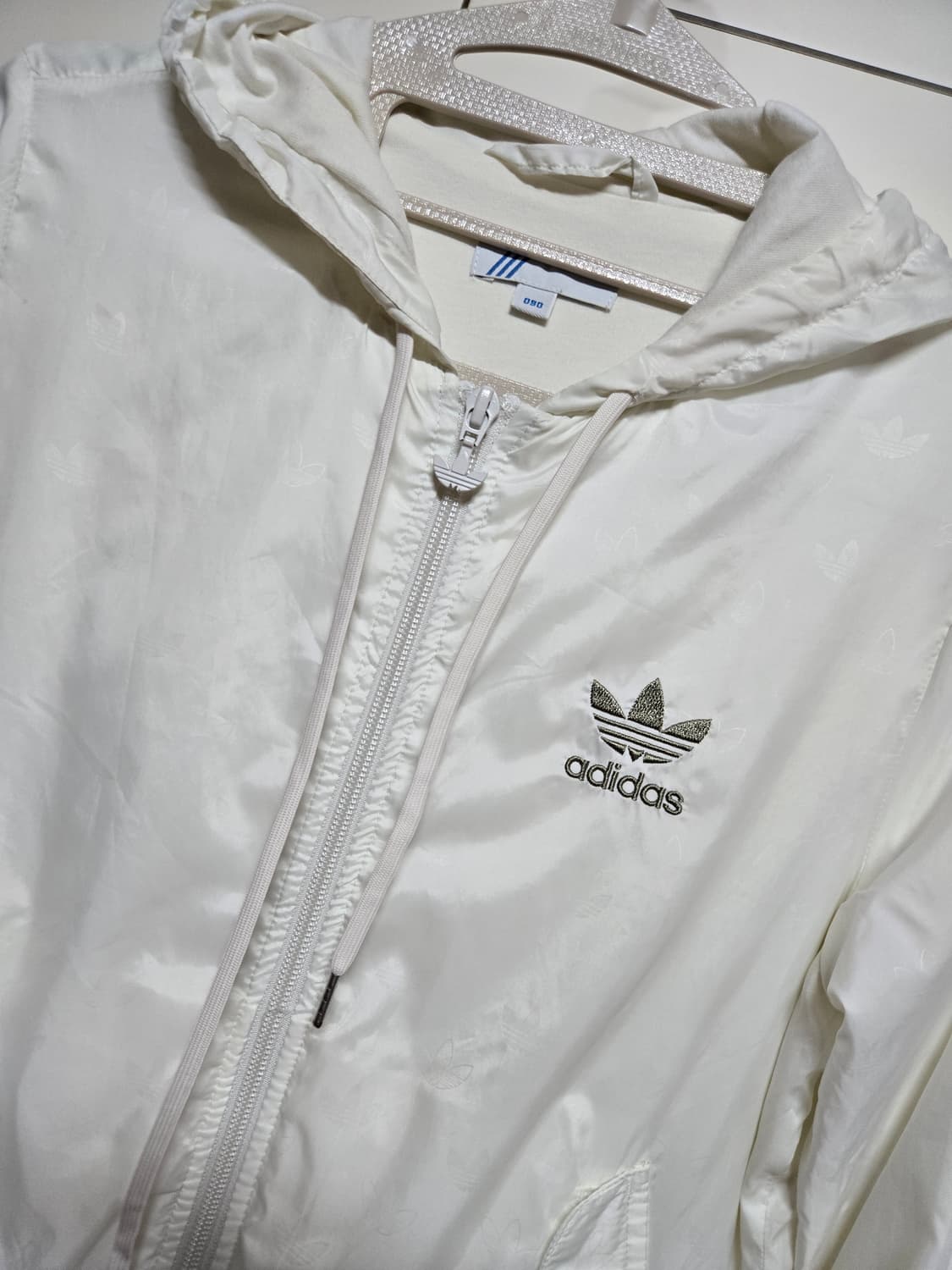 아디다스 여성 화이트 불꽃 희귀 바람막이 상품이미지2