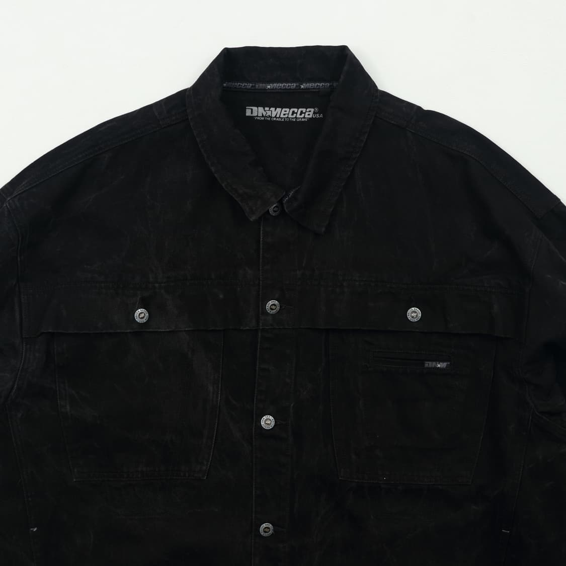 MECCA 청자켓 블랙 3XL A1102 상품이미지2