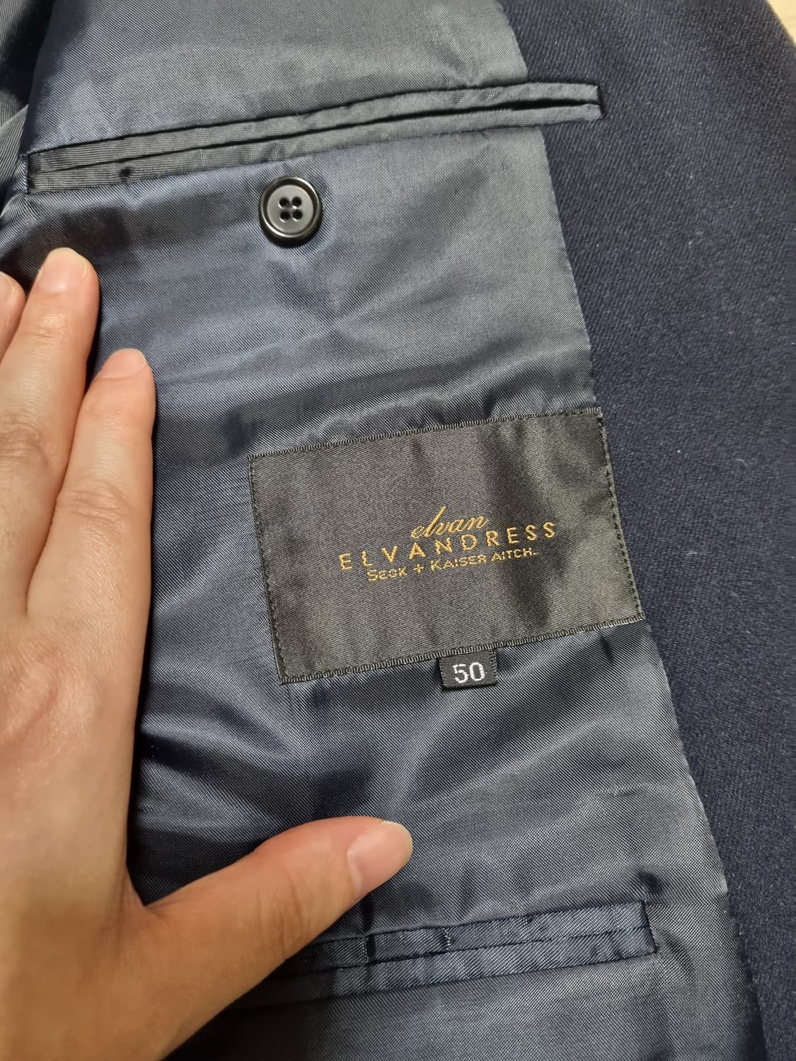 엘번드레스 마이 자켓 네이비 상품이미지4