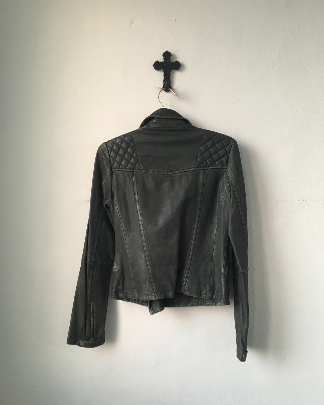 All saints leather rider jacket 상품이미지3