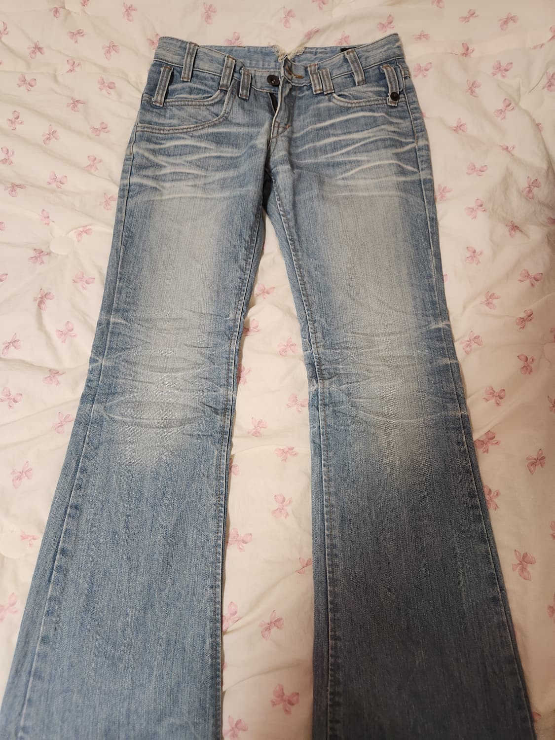 빈티지 부츠컷 블루진스 상품이미지1