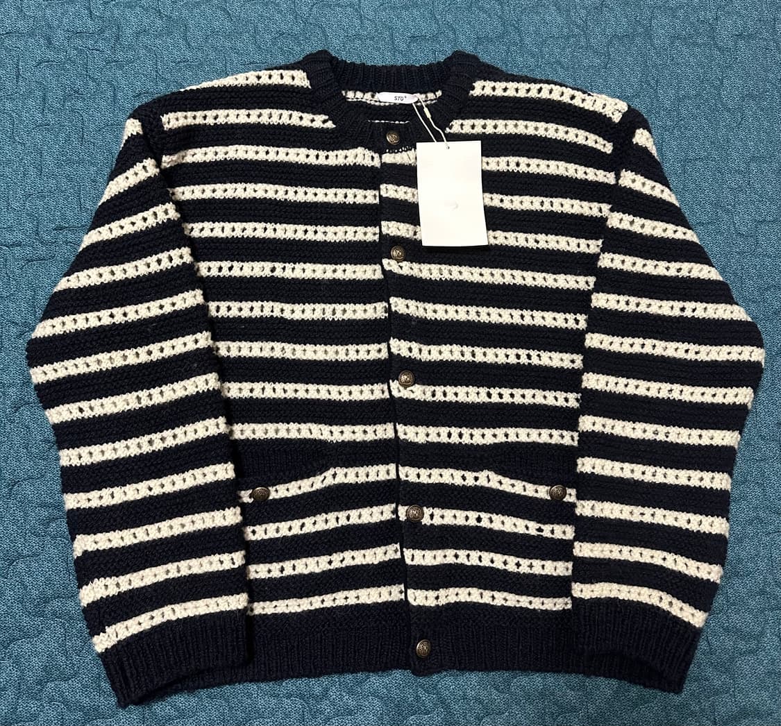 [L] STU 스트라이프 가디건 상품이미지2