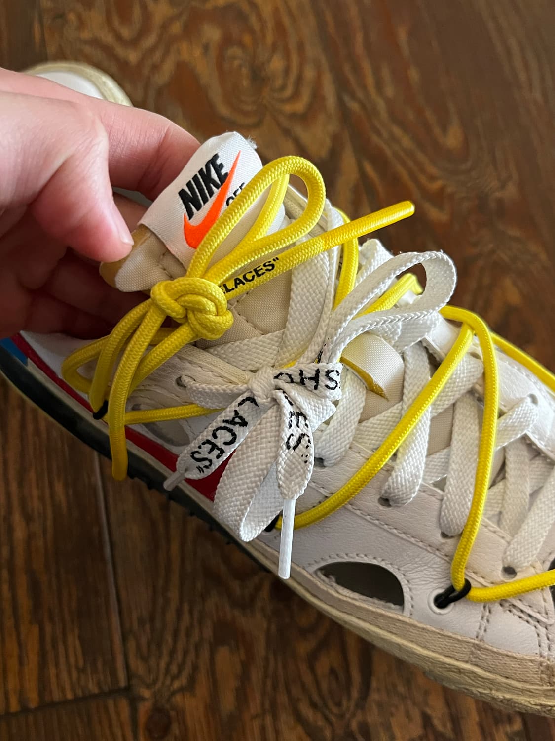 나이키 오프화이트 블레이저 로우 ‘77 화이트 250 상품이미지4