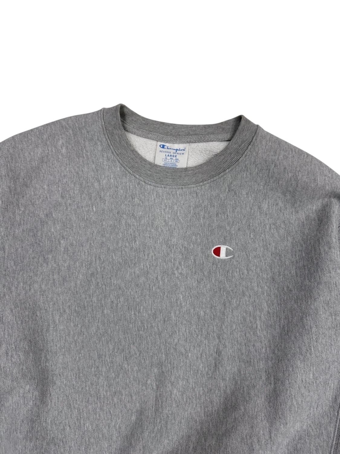 챔피온 리버스위브 맨투맨 그레이 (2XL)  상품이미지2