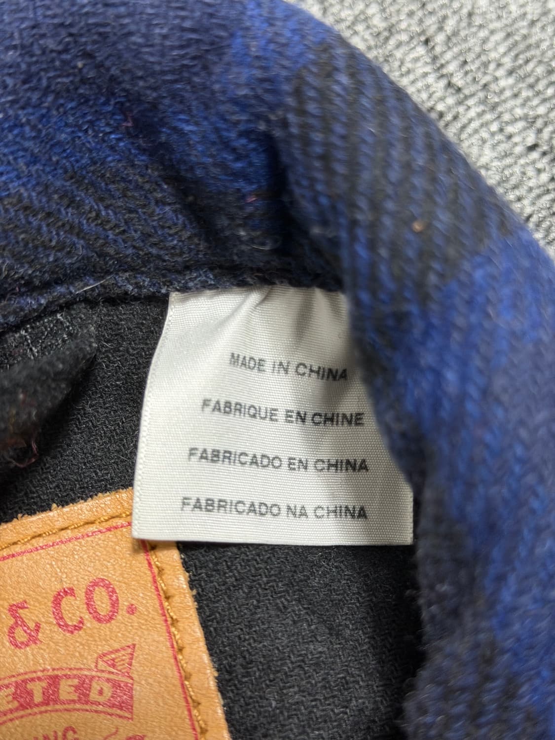 Levi’s wool trucker jacket 상품이미지4