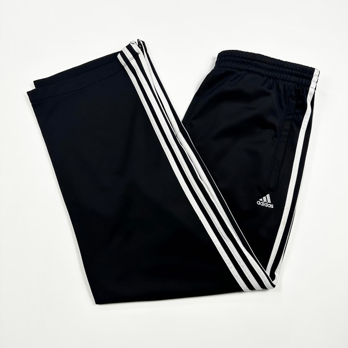 아디다스 오리지널 삼선 블랙 츄리닝바지 (XL) 상품이미지2
