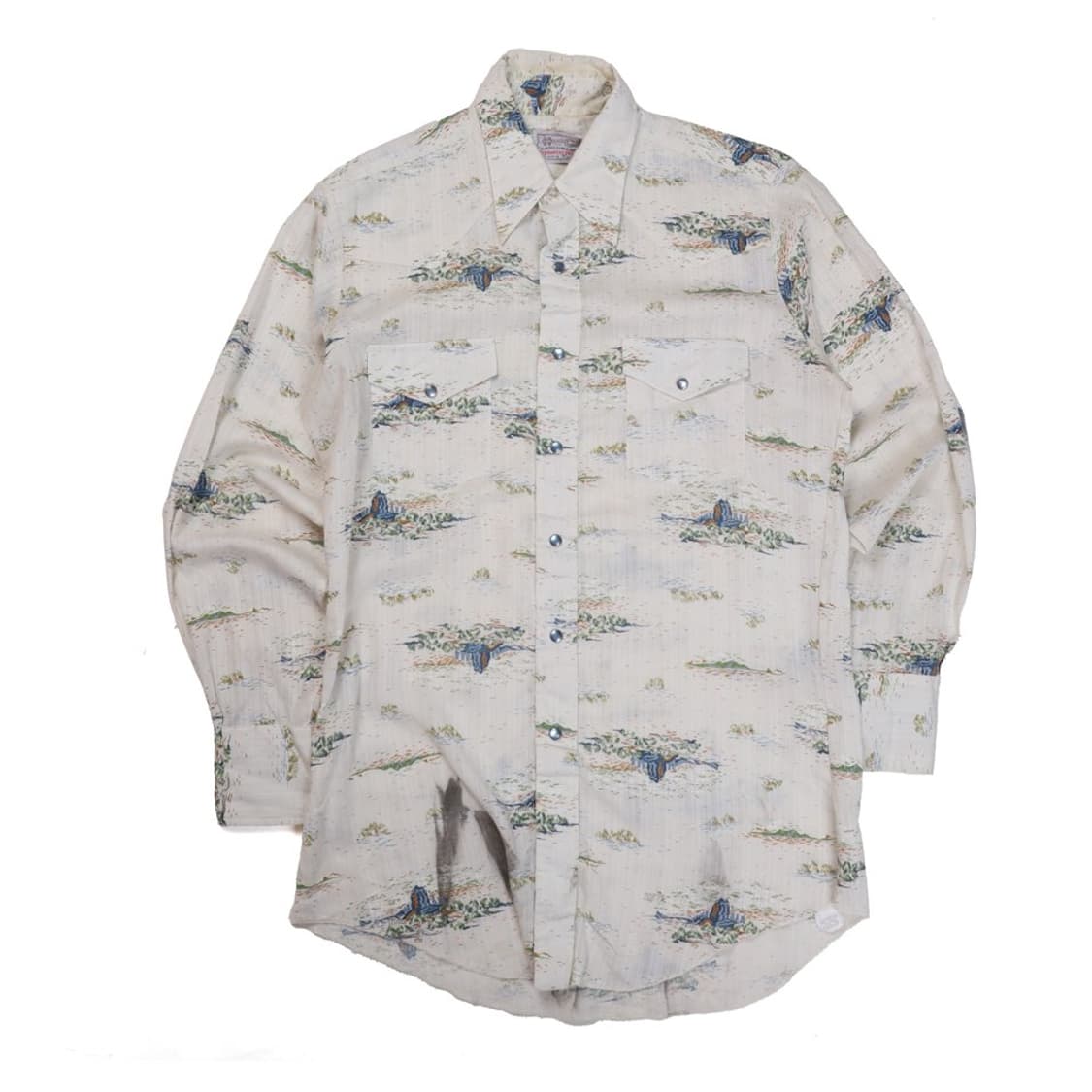 70’s H Bar C Western Pearl Snap Shirt  상품이미지1