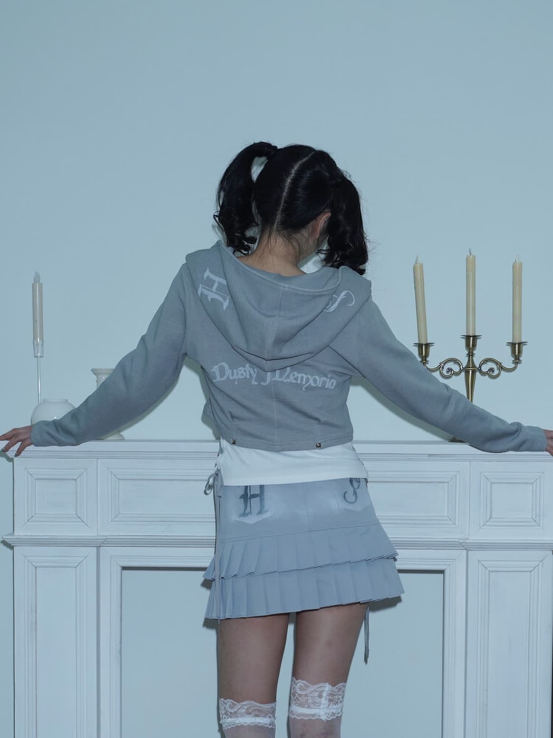 honkyo Dusty Memoria Painted Hoodie 상품이미지2