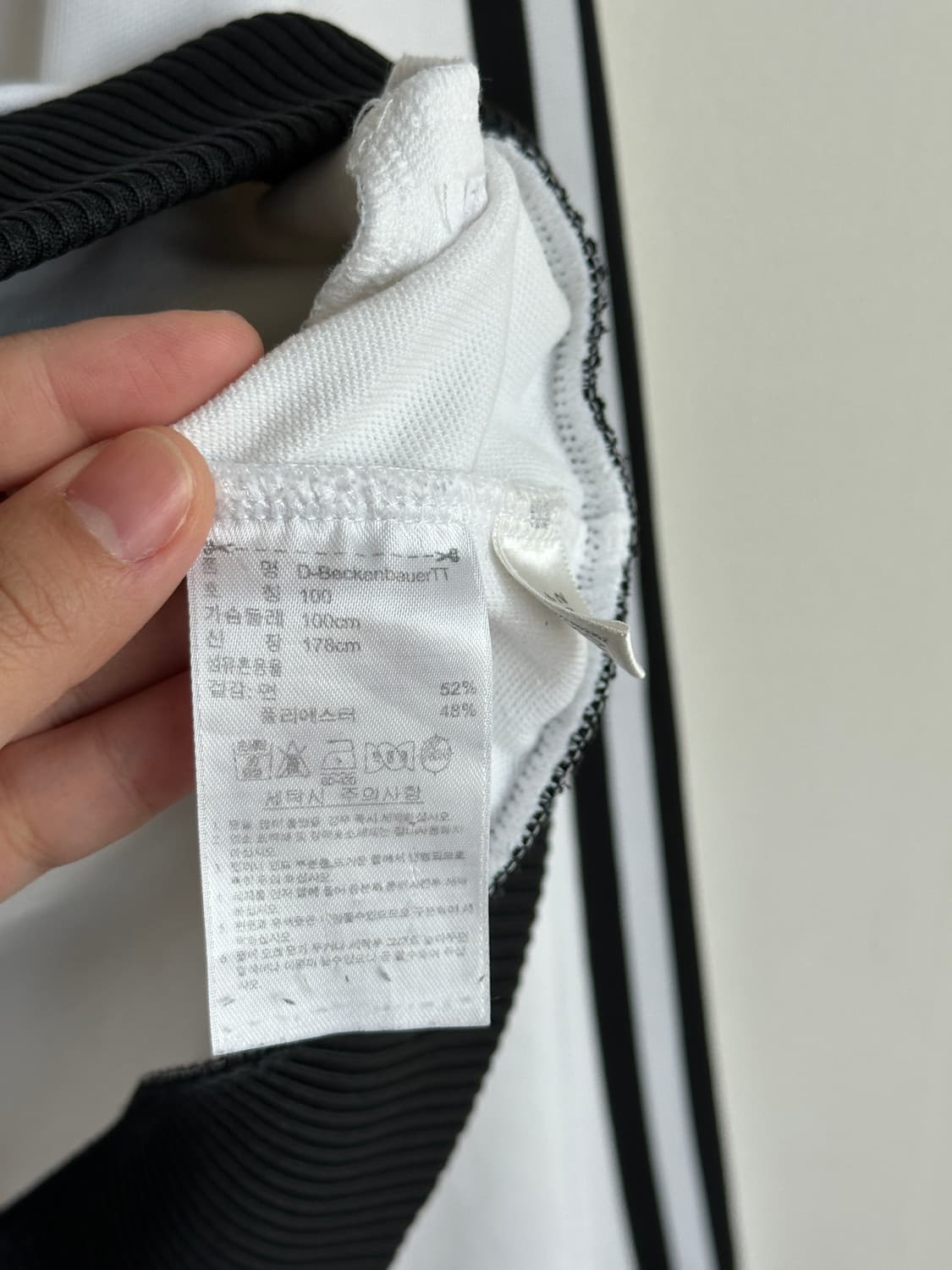 아디다스 베켄바우어 검흰 져지 100 상품이미지6