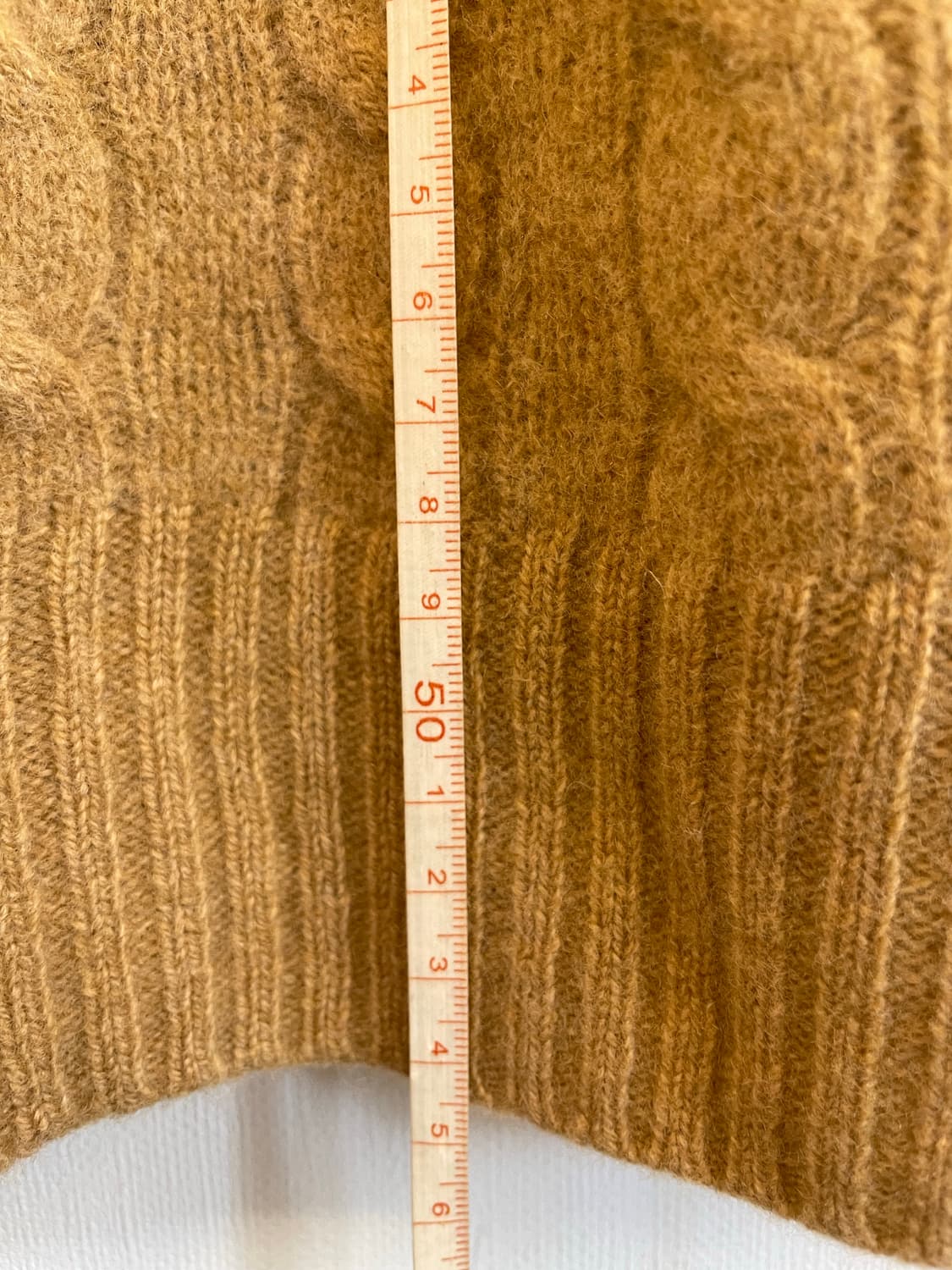 정품 폴로랄프로렌 울캐시미어 니트:) 폴로반팔니트 베이지S 상품이미지9