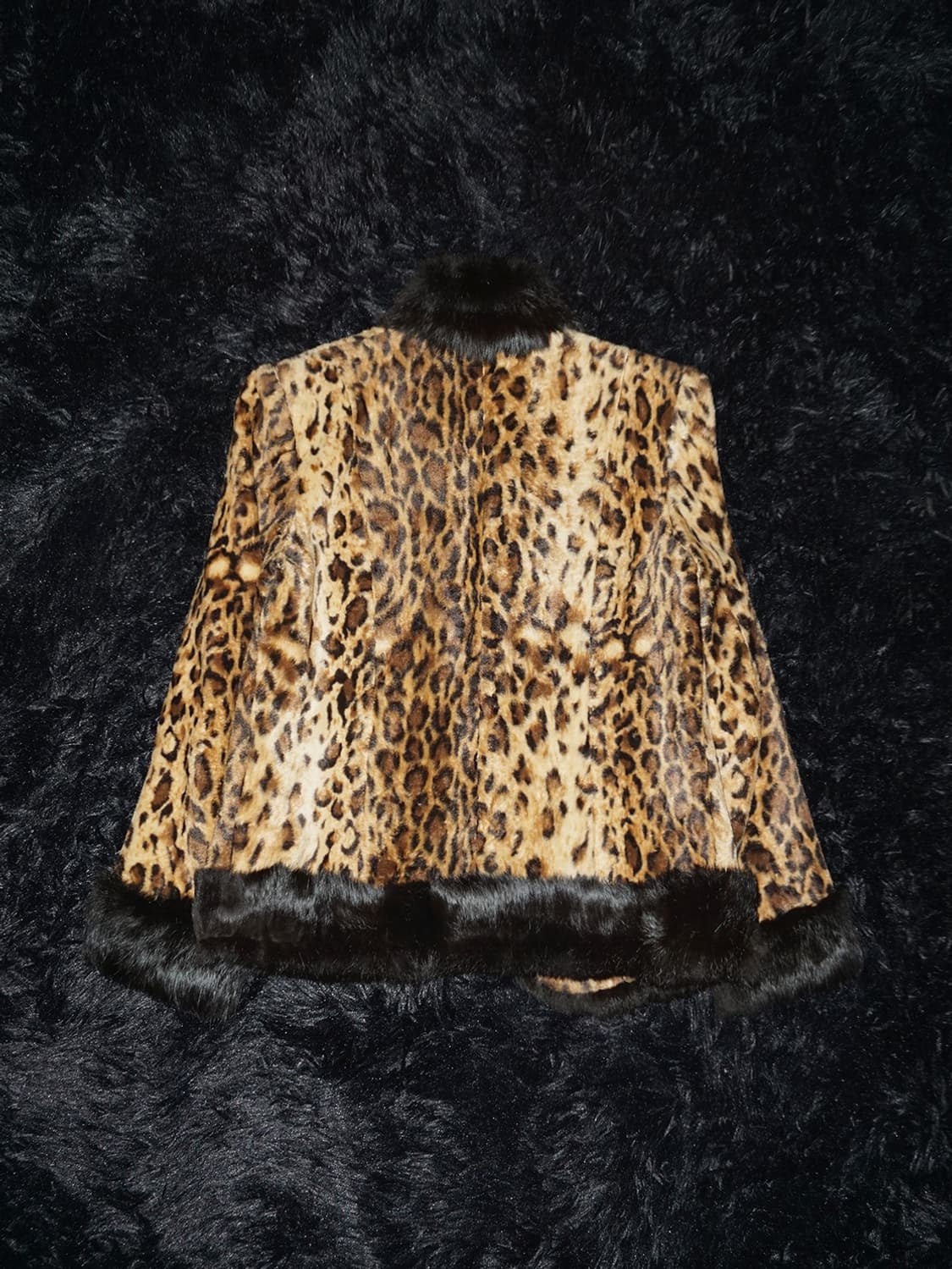 leopard fur jacket  상품이미지4
