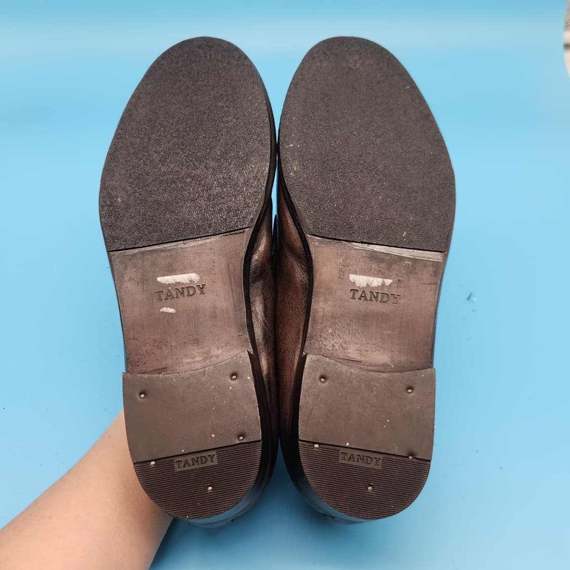 o 탠디 레더 남성로퍼 실사이즈275 상품이미지3