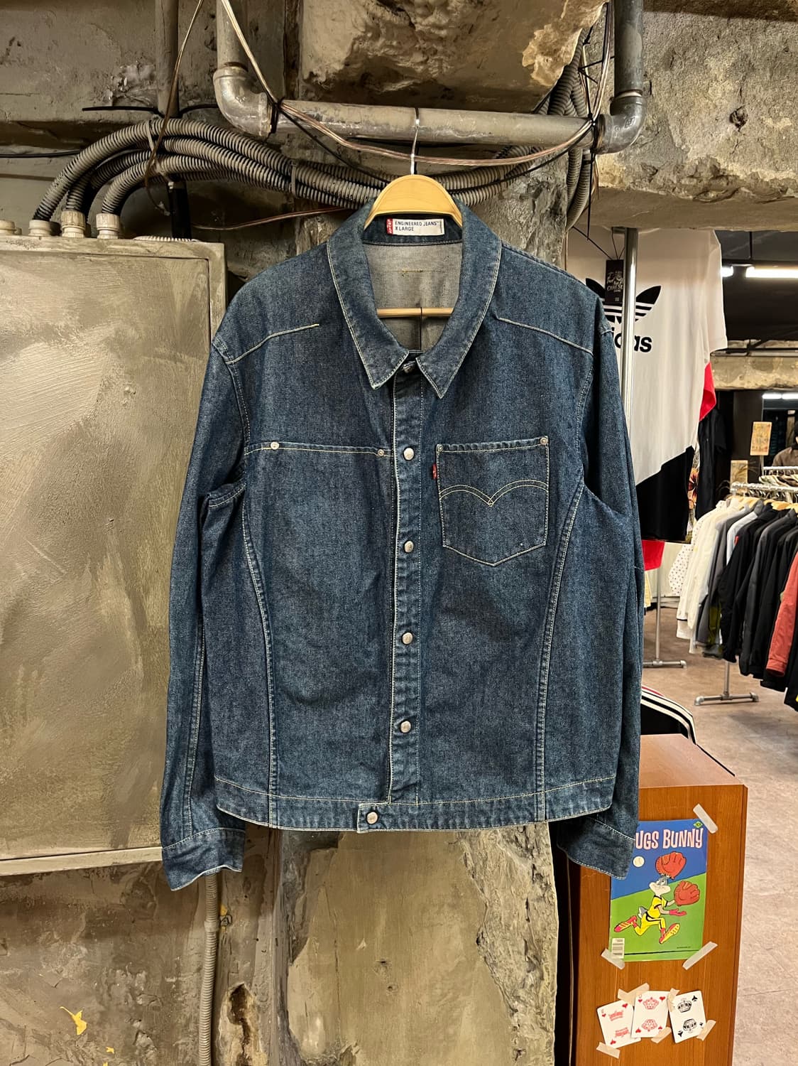 리바이스 엔지니어드진 데님 자켓 XL #csz1791 상품이미지1