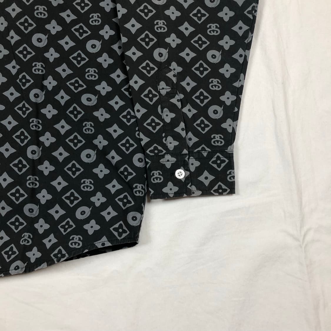 90s 스투시 stussy 루이비통 패러디 셔츠 남방 상품이미지3
