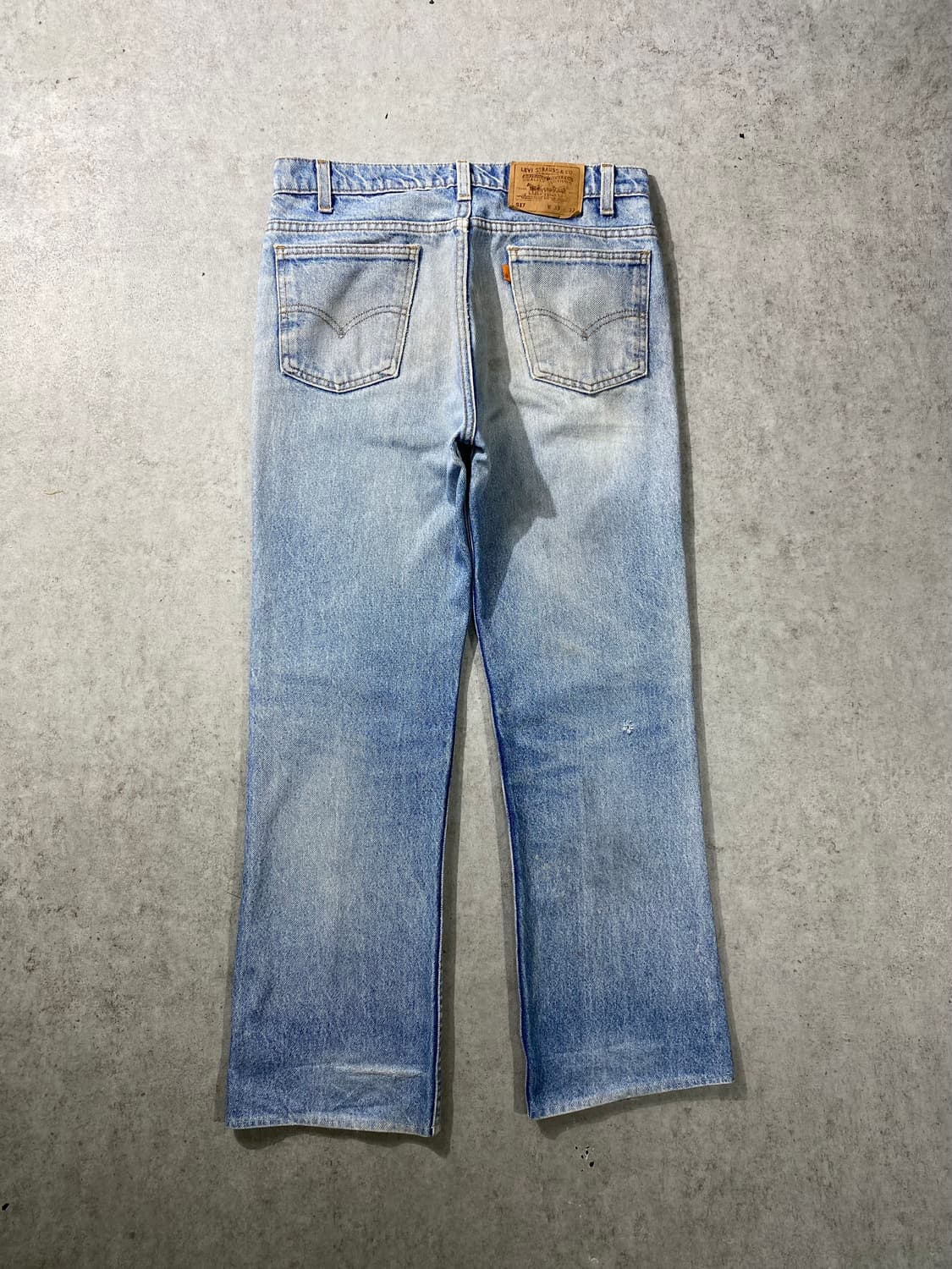 [31] 90s Levi's 517 리바이스 오렌지탭 부츠컷 데님팬츠 상품이미지4