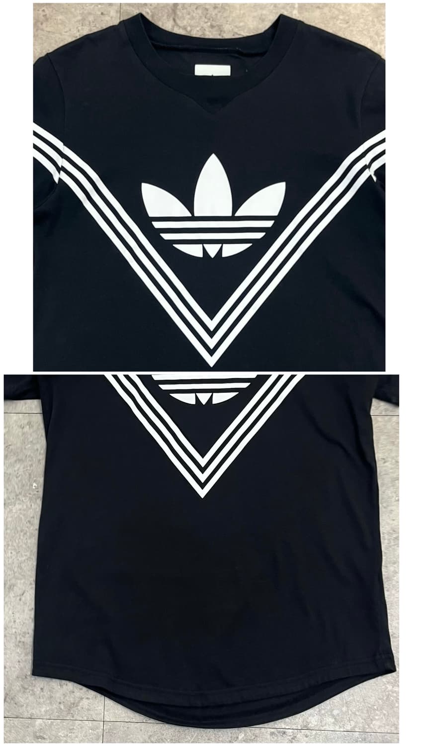 아디다스 반팔티 블랙 105 #csz4120 상품이미지5