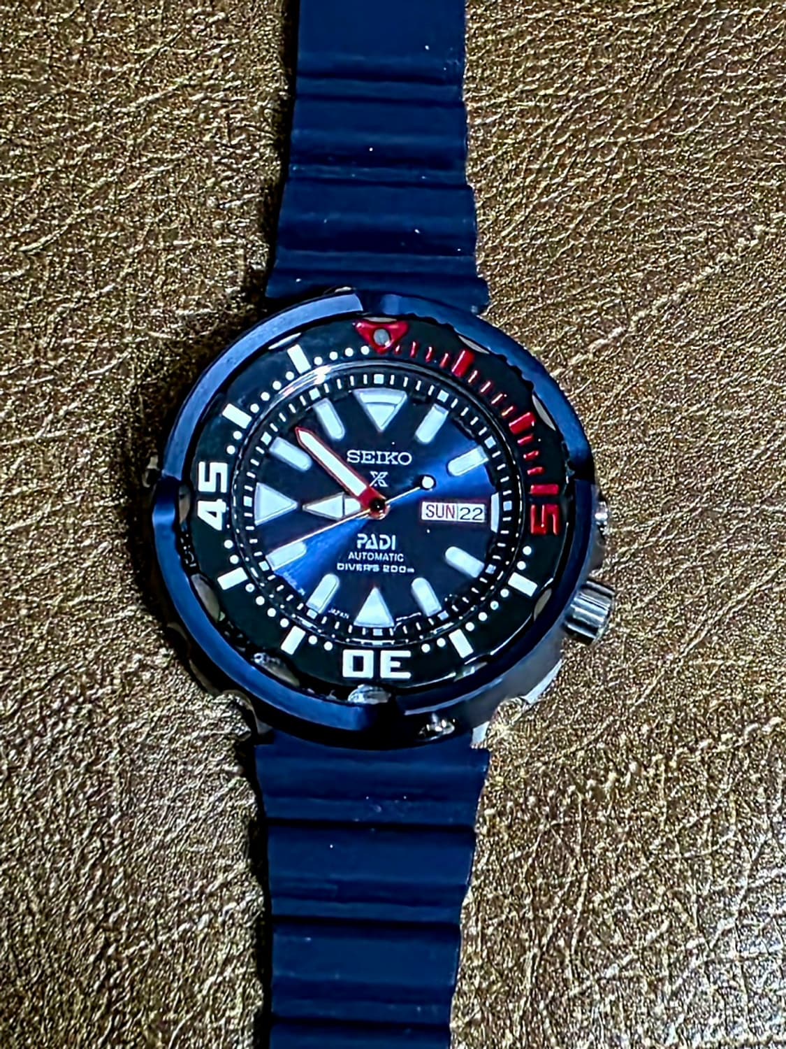 세이코(Seiko) 프로스펙스 PADI 에디션 자동 다이버시계 상품이미지1