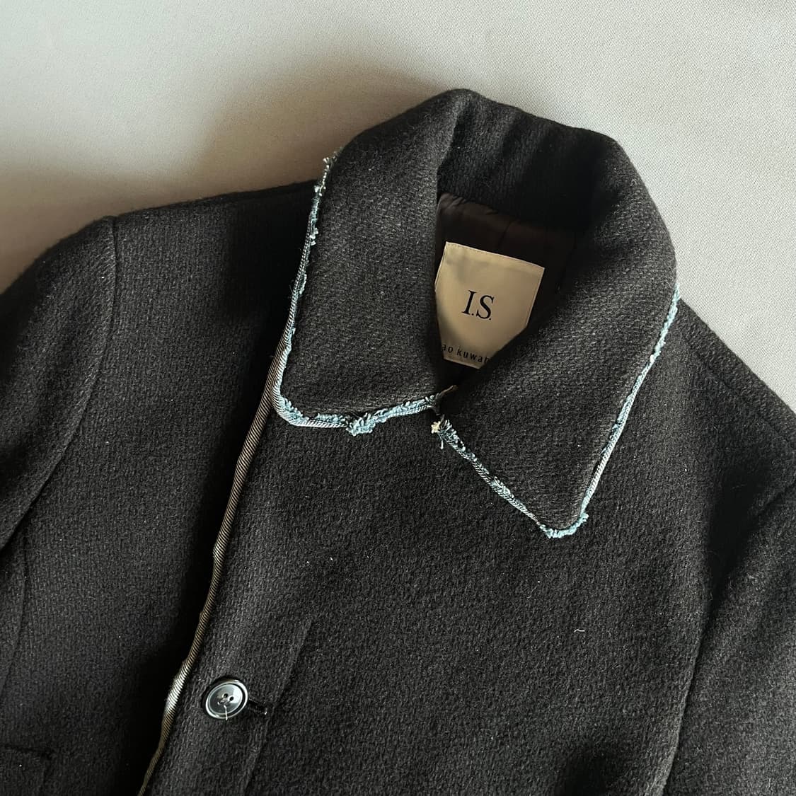 스나오 쿠와하라 데님디테일 코트 상품이미지1