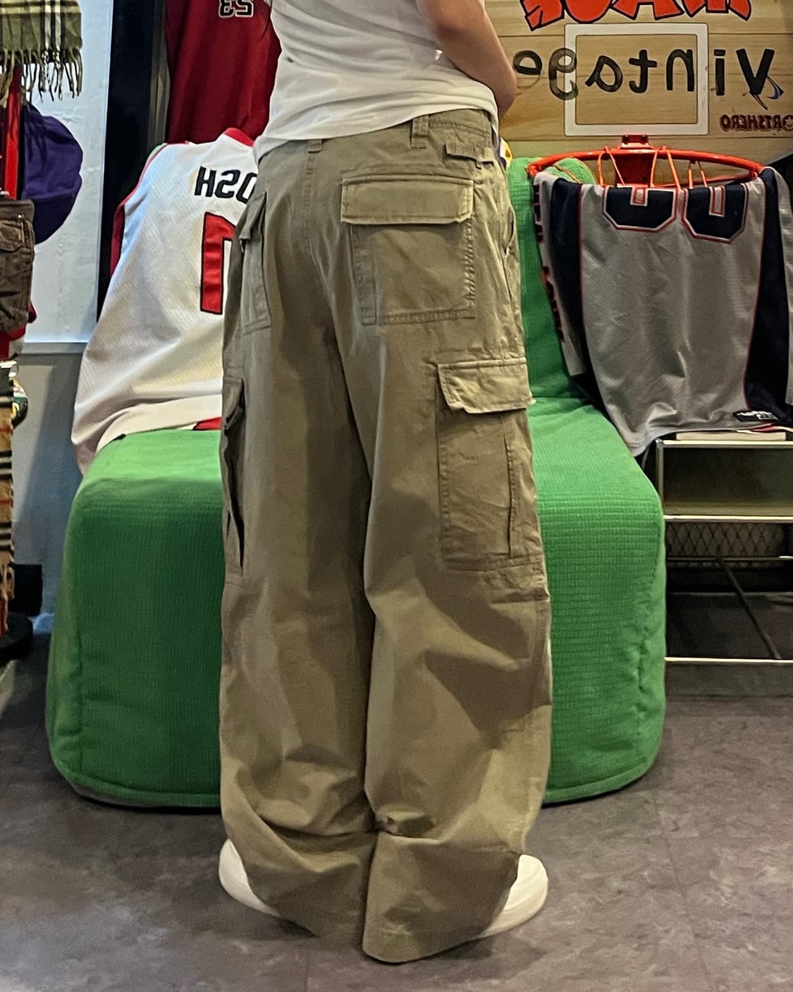 OLD NAVY beige cargo pants 상품이미지1