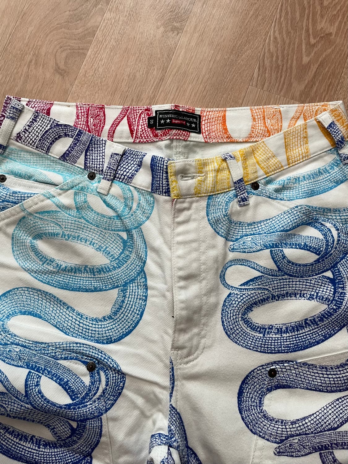 Supreme•Hysteric Glamour 스네이크 팬츠 상품이미지2