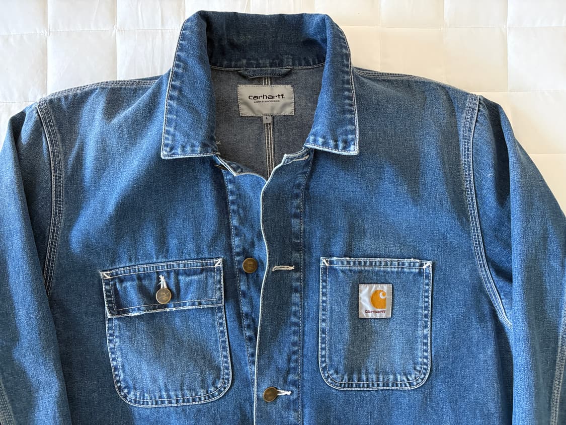 칼하트 데님 초어 코트 L 상품이미지3