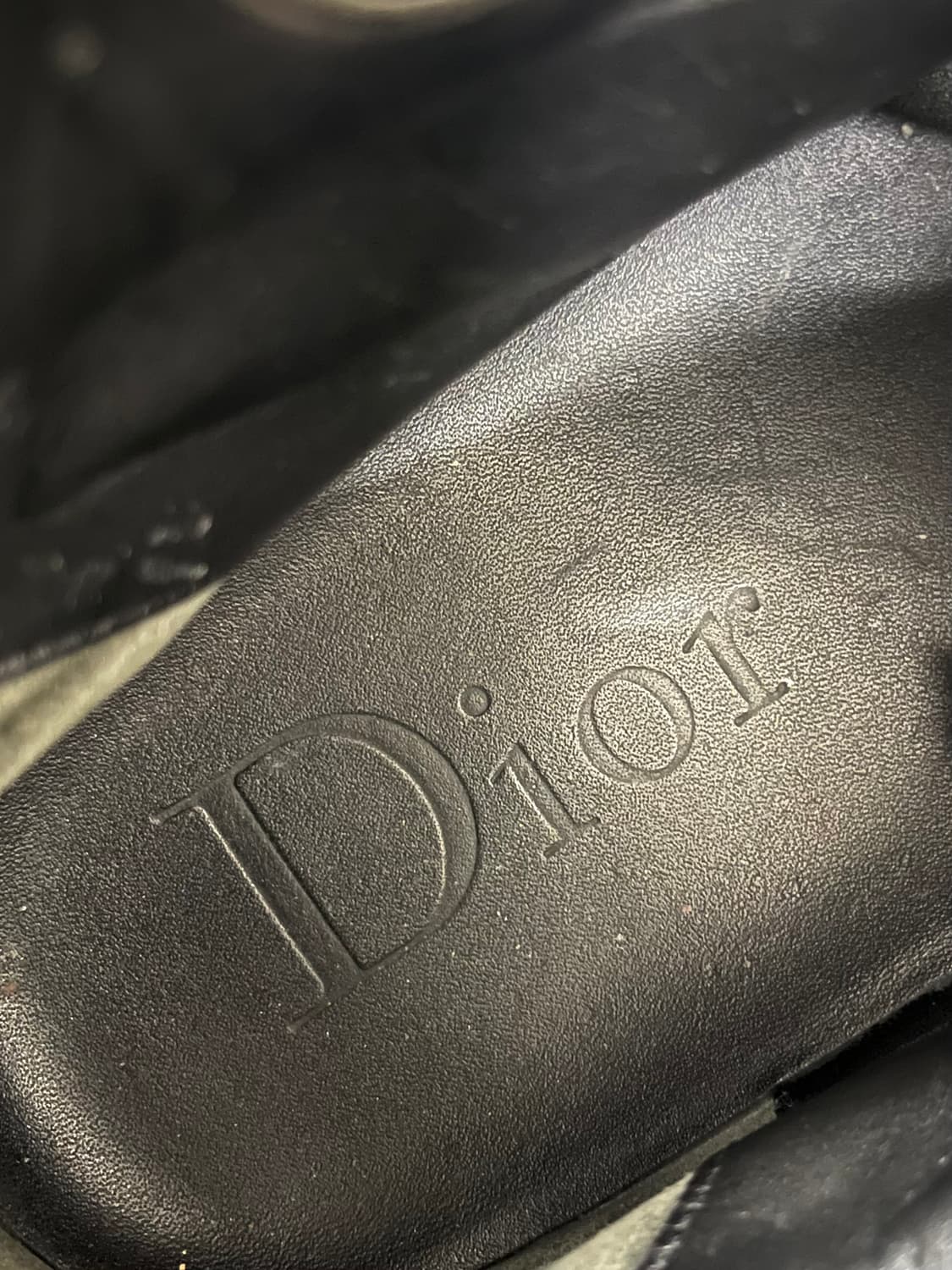 디올 옴므 크리스 반 아쉐 레더 하이탑 스니커즈 상품이미지6