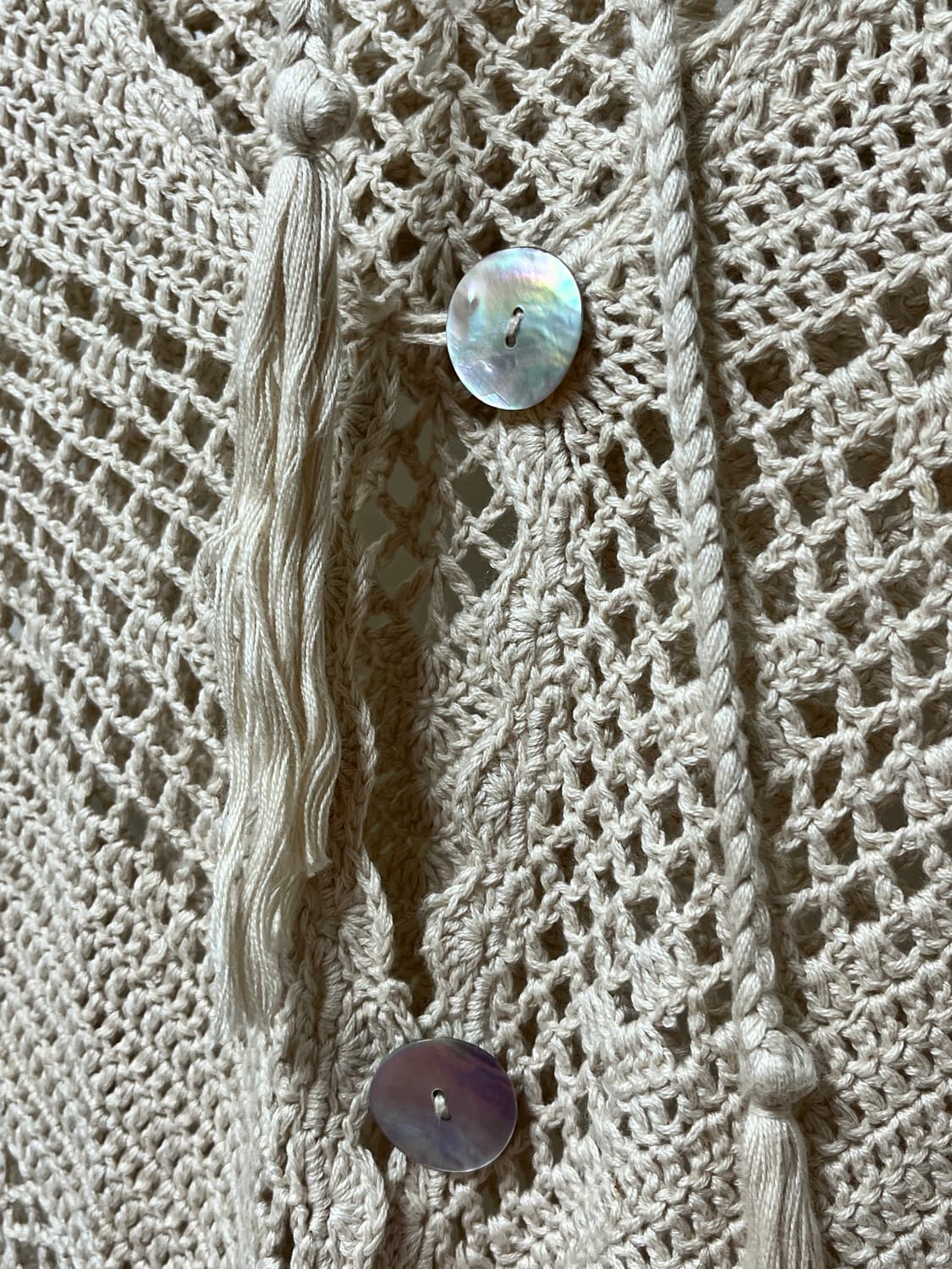 vert dense 프린지 니트 상품이미지4