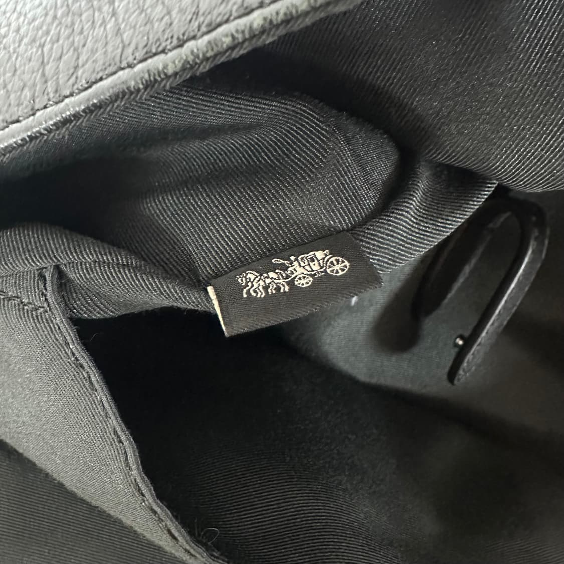 COACH 코치 가죽 백팩 가방 블랙 상품이미지9