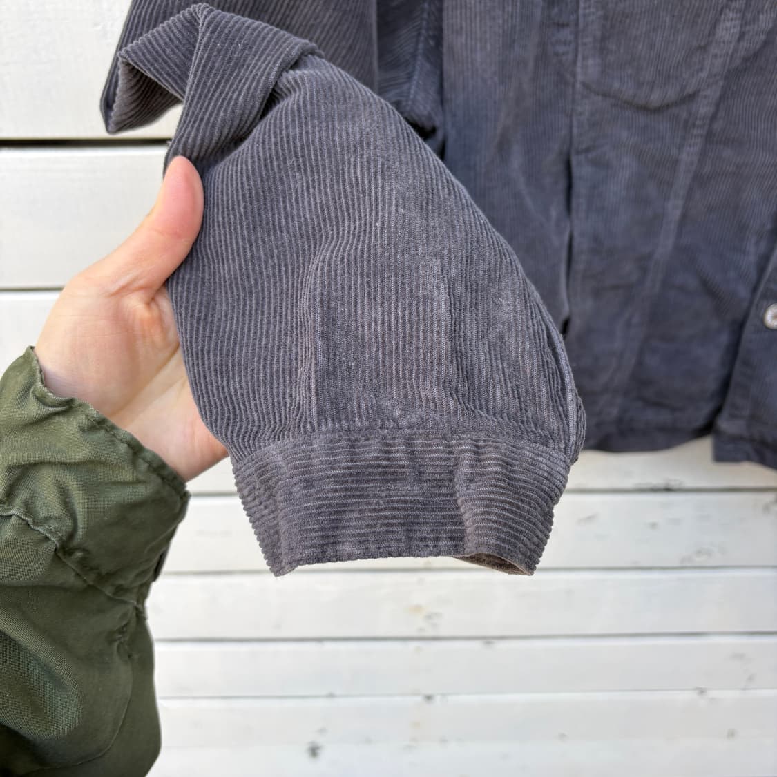 Benetton 베네통 made in italy 코듀로이 골덴 자켓 상품이미지5