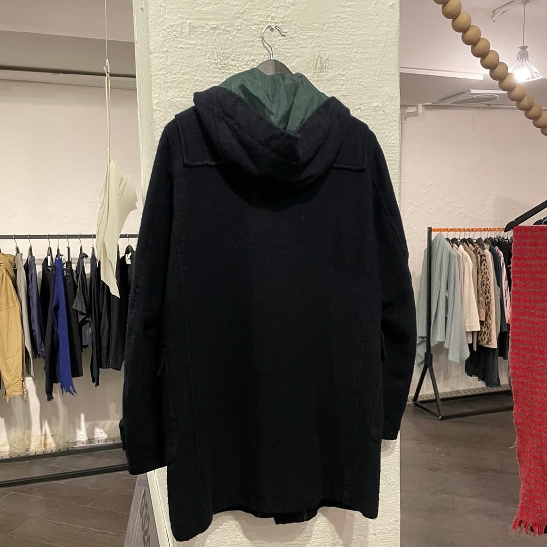 꼼데가르송 옴므 축융 울 더플코트 상품이미지3