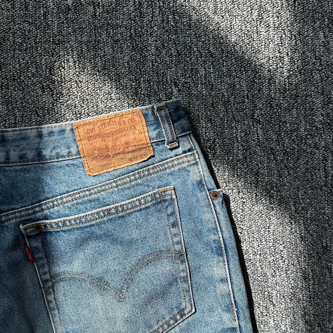 빈티지 리바이스 520 데님 쇼츠 상품이미지3